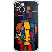 iPhone 13 Mini ile uyumlu K e Korumal  K l f Metamorfoz Trinite Tasar ml  Uv Bask l