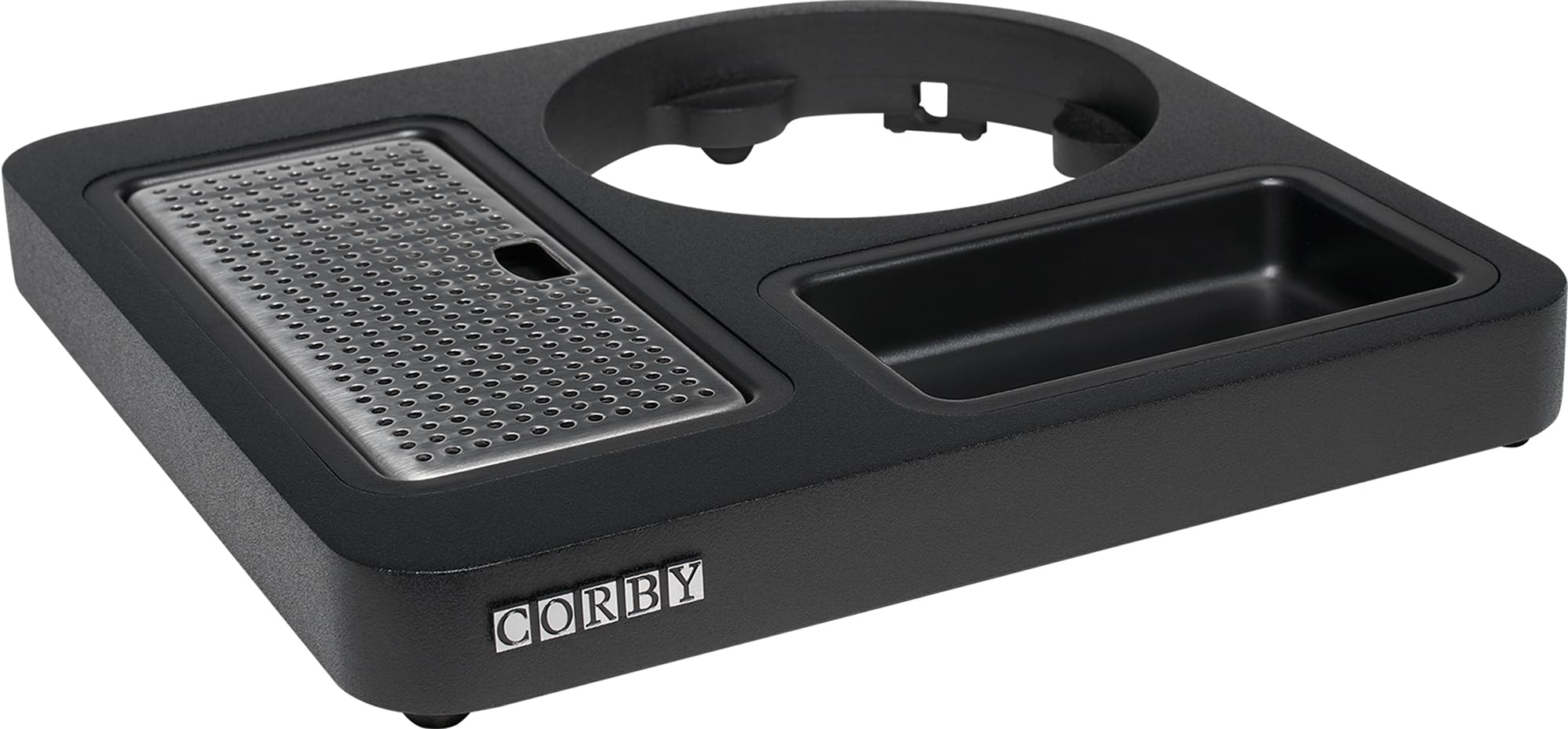 Corby Aintree Compact Welcome Tray Only in Black