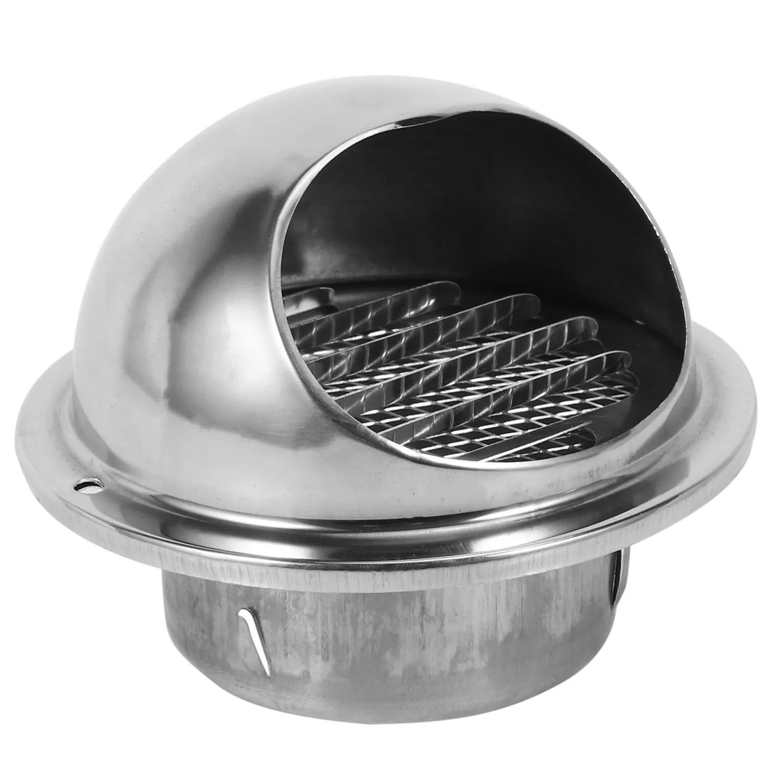 2pcs Stainless Steel Ventilation Wall Air Vent Exhaust Extractor Ducting for Ventilation