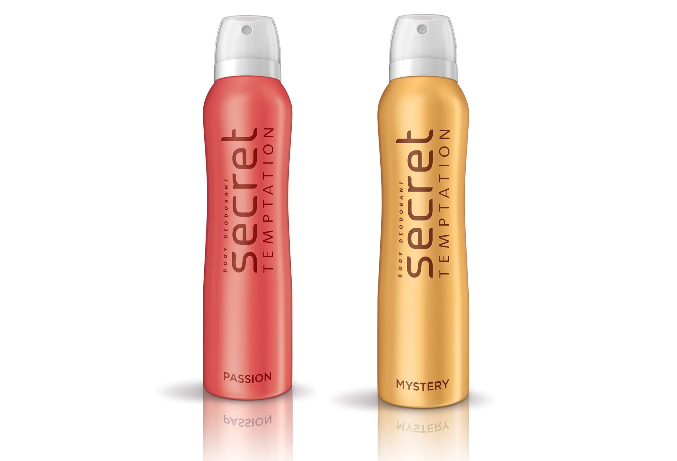 Secret TemptationDeodorant Passion And Mystery Combo Pack 2 (150-ML)