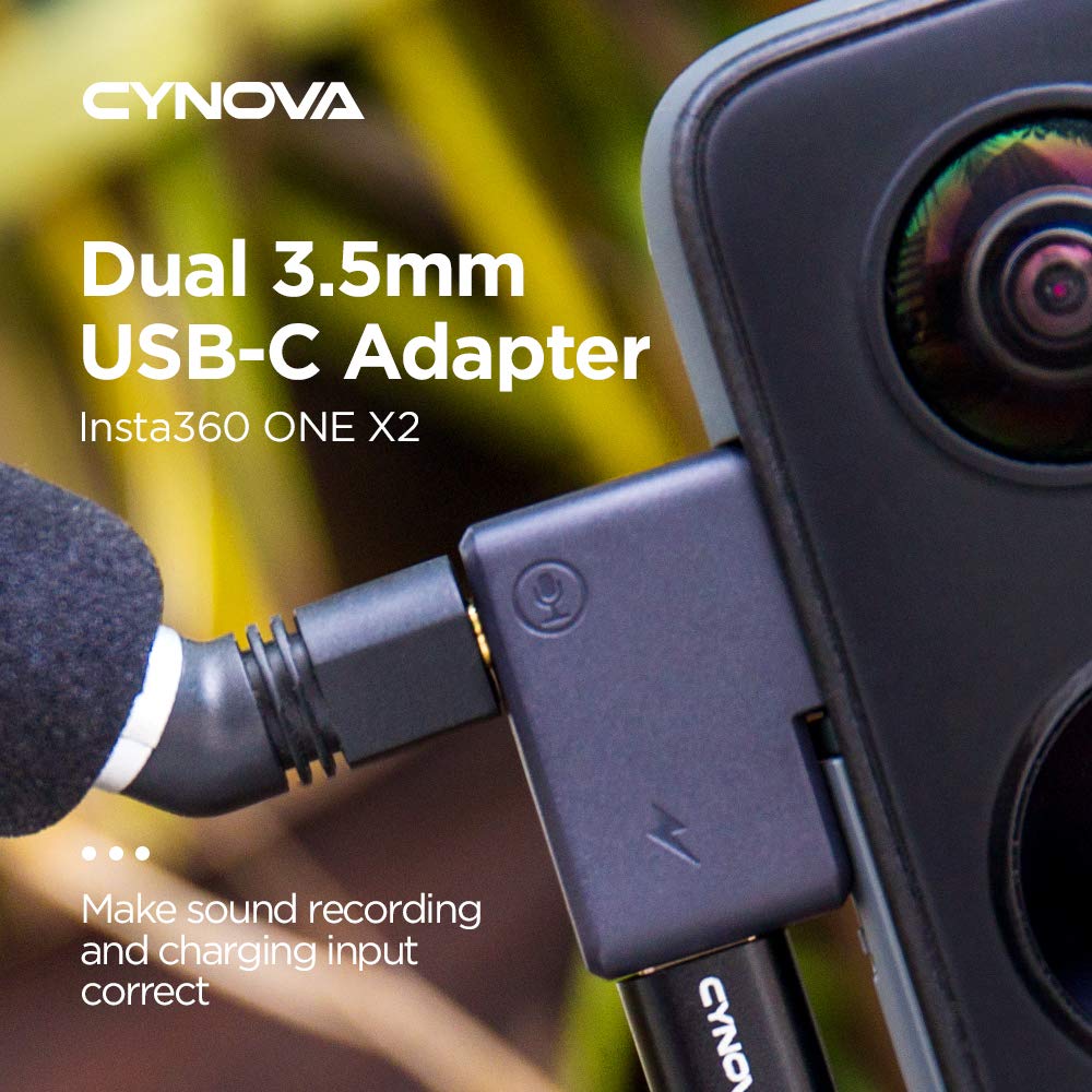 Amazon.com: ONE X2 Dual Mic Adapter - 3.5mm Input Compatible with 