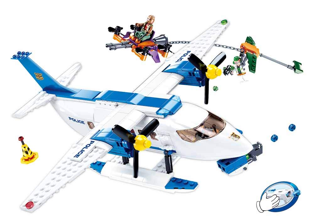 Sluban Police-manhunt By Air, Mehrfarbig, Medium - Image 2