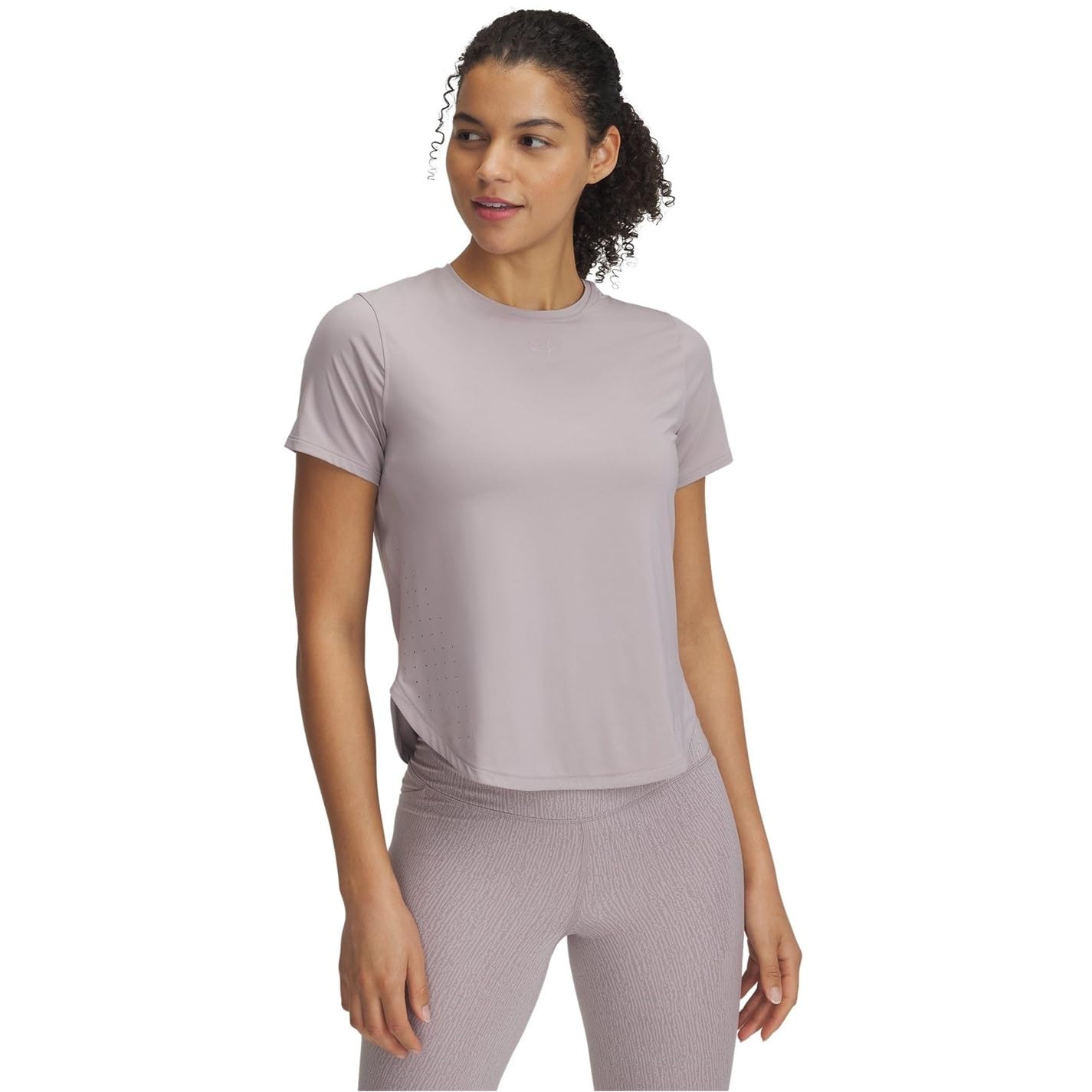 Under Armour Womens Launch Elite Ss Gray 14