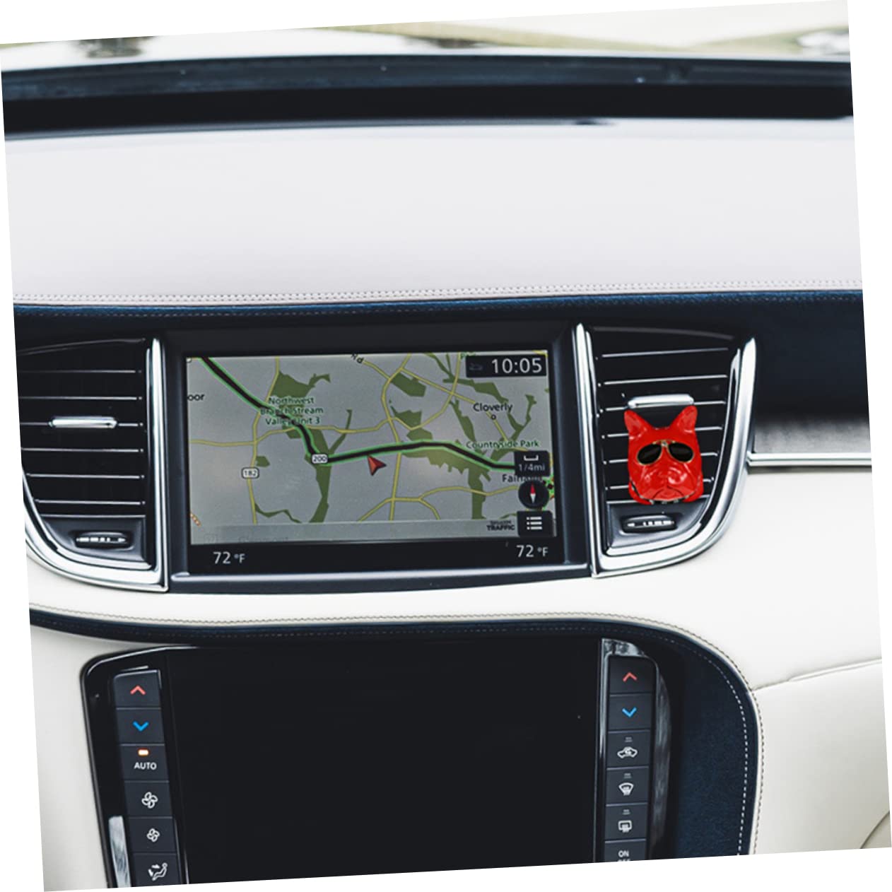 ibasenice 2pezzi Diffusore Per Auto Con Clip Ventilazione Decorazione Interna Compatta Materiale Aromatico Per Donne e Regali Speciali