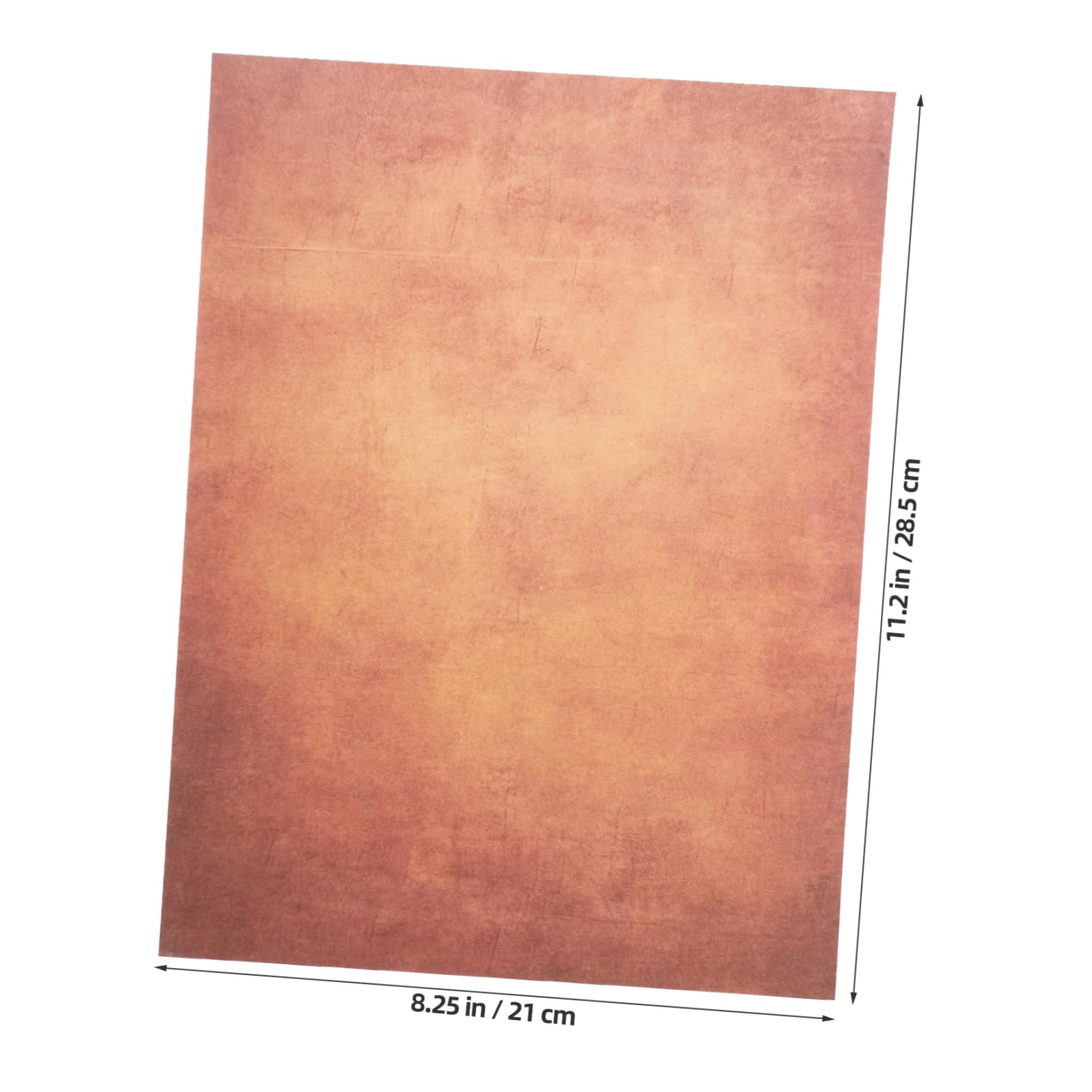 100 Blatt Briefpapier-packung – Retro-vintage-stil – Blanko-briefpapier – Ideal Für Schreibbedarf
