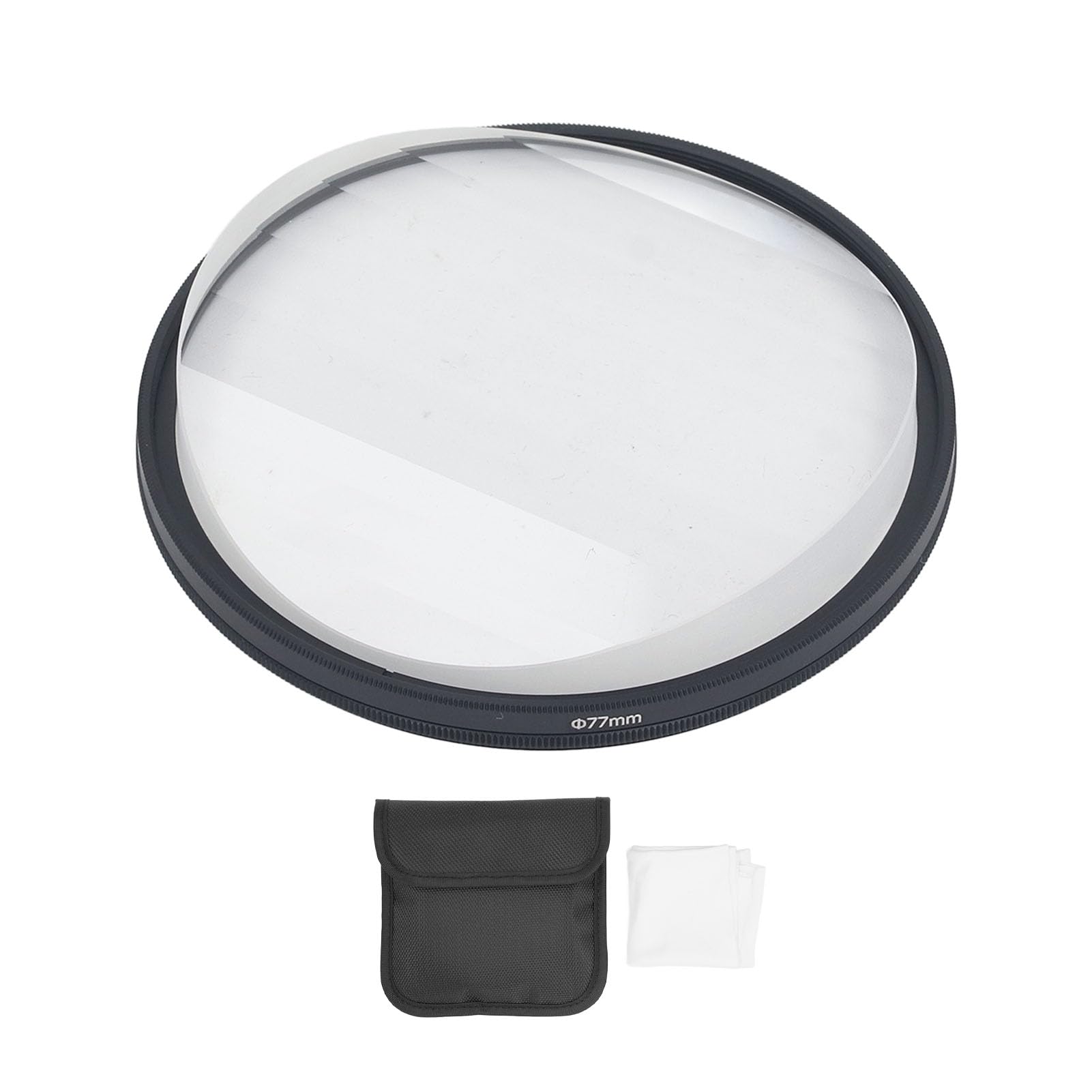 Prisme en Verre Linéaire, Filtres D'effet de Caméra, Filtre de Caméra à Revêtement MRC, Images Couleur Répétées, Filtre à Prisme de Flou de Premier Plan (77mm)