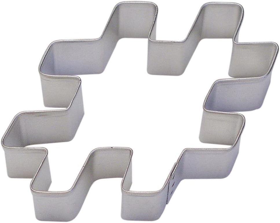 Hash Tag Tin Cookie Cutter 4" B0863