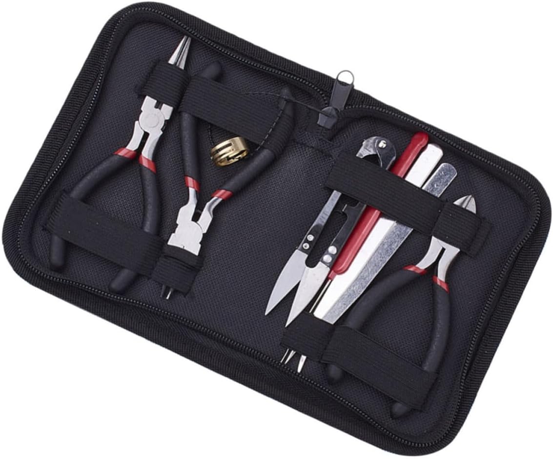DIY Jewelry Tools Kit, Black Metal Multi-function Pliers