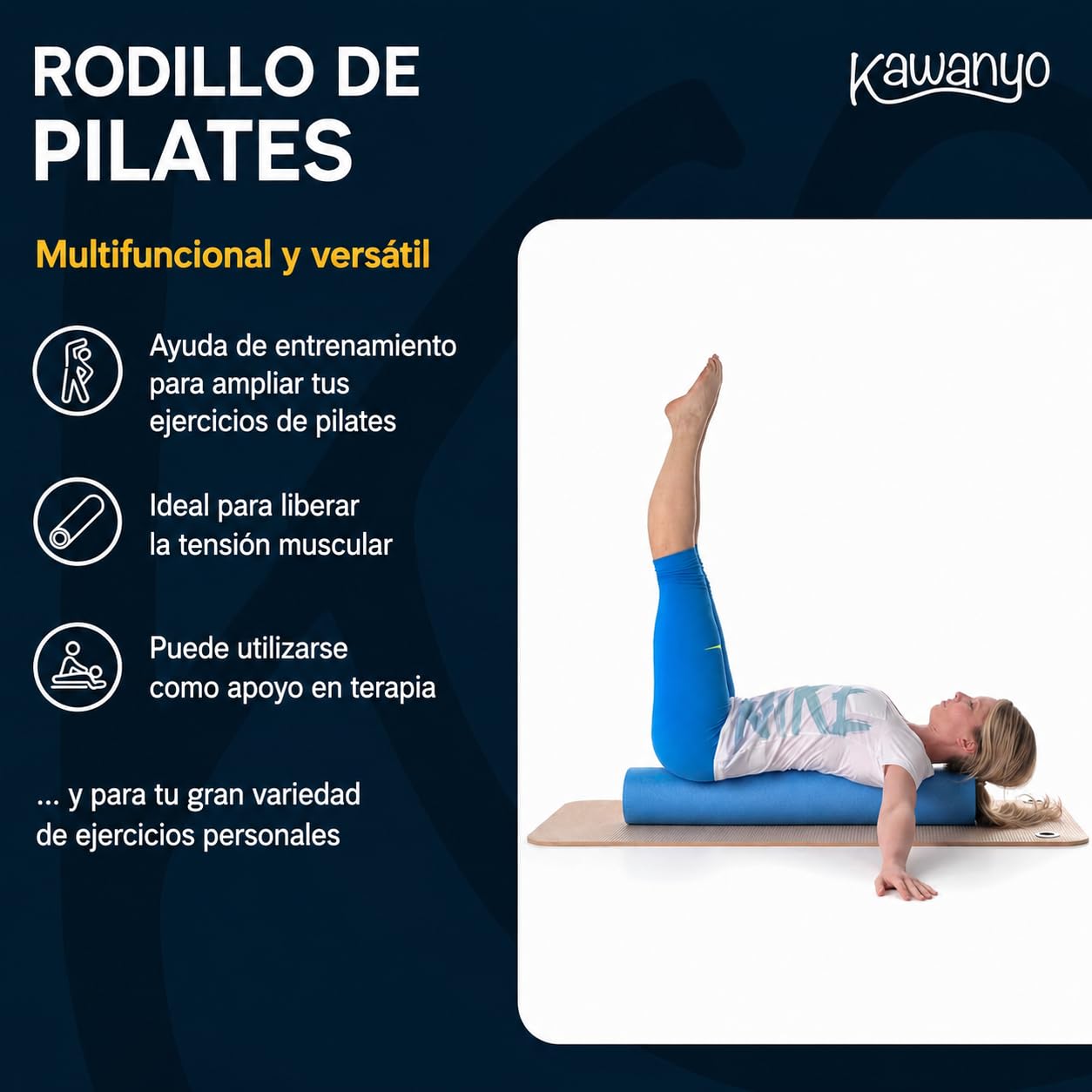 rollo de pilates yoga gimnasia fitness Roller