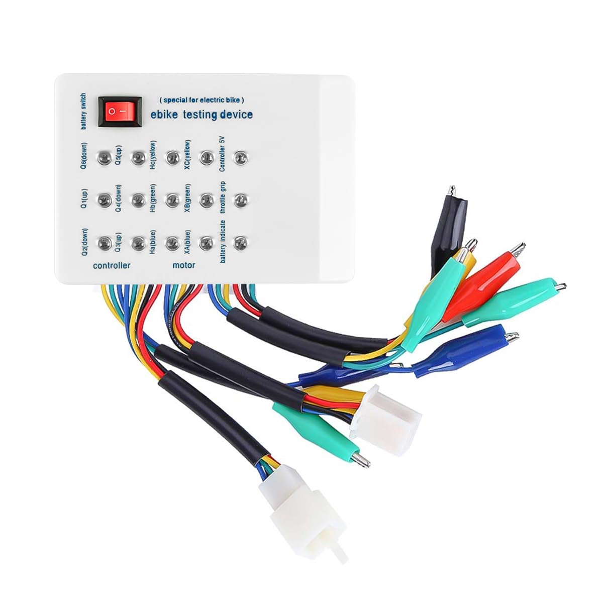 WANGCL Wykrywacz skutera elektrycznego elektrycznego bezszczotkowego sterownik elektryczny urządzenie do testowania samochodu elektrycznego