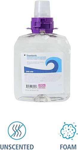 Miniatura 3 de Boardwalk 6165-04-GCE00VL Green Certified - Recambios de jabón de espuma de 42.3 fl oz sin fragancia (4caja)