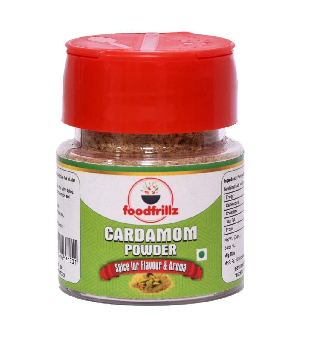 foodfrillz Cardamom Powder, 20 g Choti (Green) Hari Elaichi Powder (B083QM9ZQZ) Amazon Price History, Amazon Price Tracker