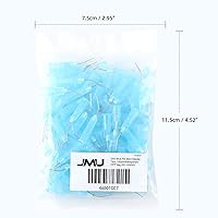 Vista 7 de JMU 100Pcs Puntas de dispensación dobladas 25g, aguja dispensadora de punta romo, puntas de aguja de irrigación oral desechables dentales
