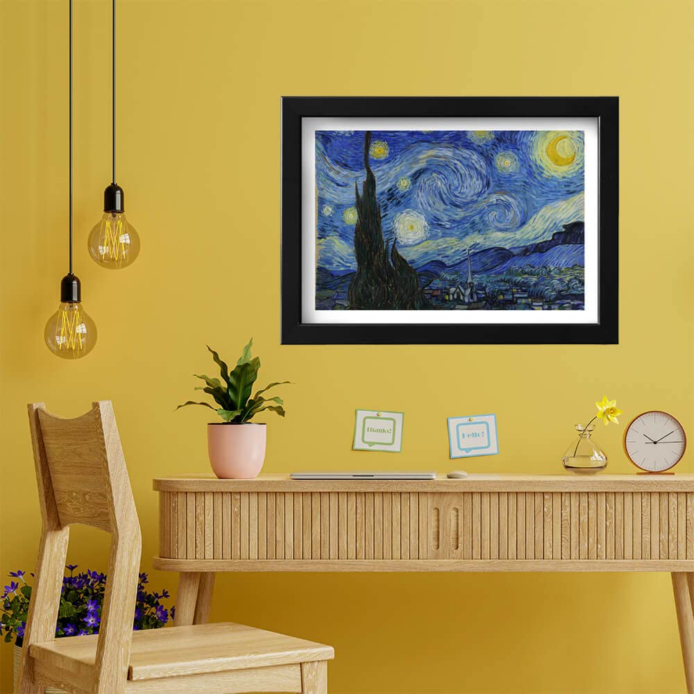 Dipinto Di Notte Stellata Di Vincent Van Gogh Van Gogh At My Place