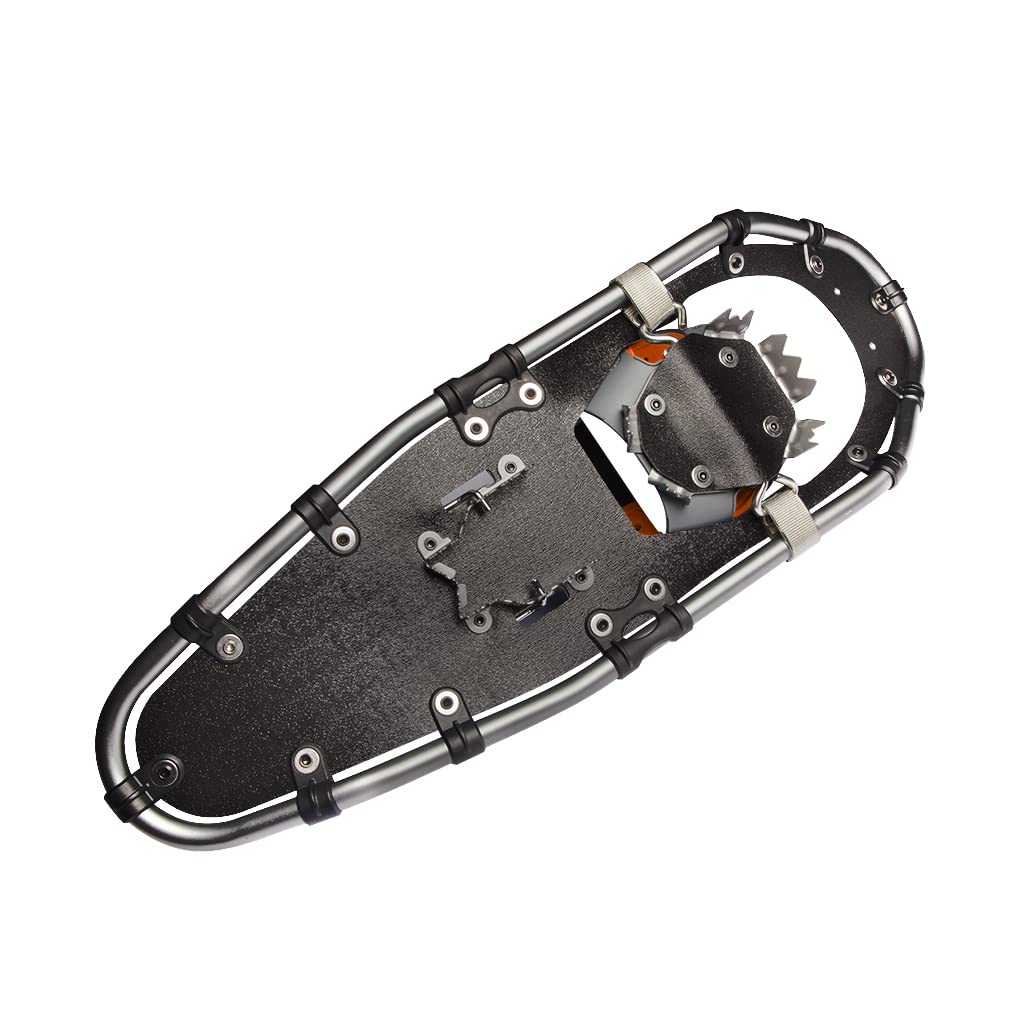 SkinStar Racchette da neve da 30", con telaio in alluminio, per escursioni da neve Tourenski fino a 130 kg