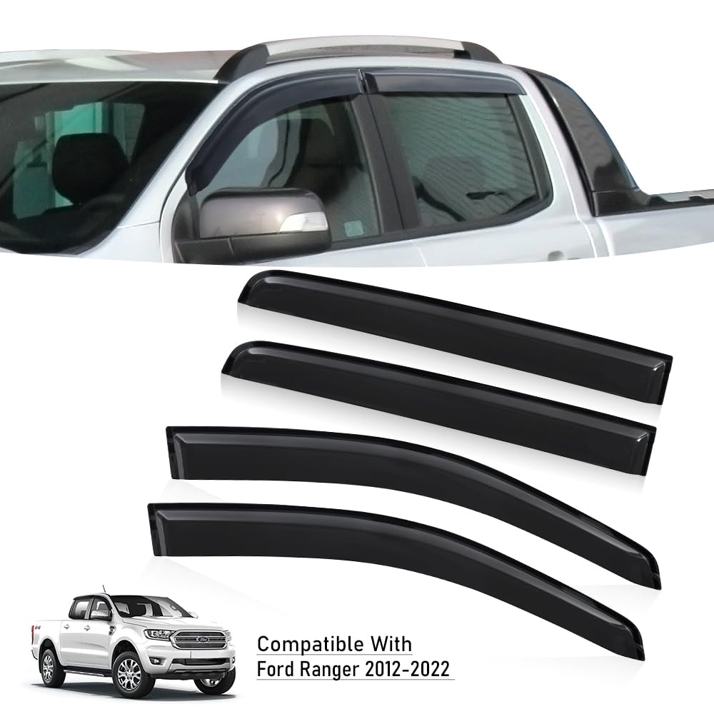 Deflectores de Viento para Ford Ranger Wildtrak Raptor Accesorios