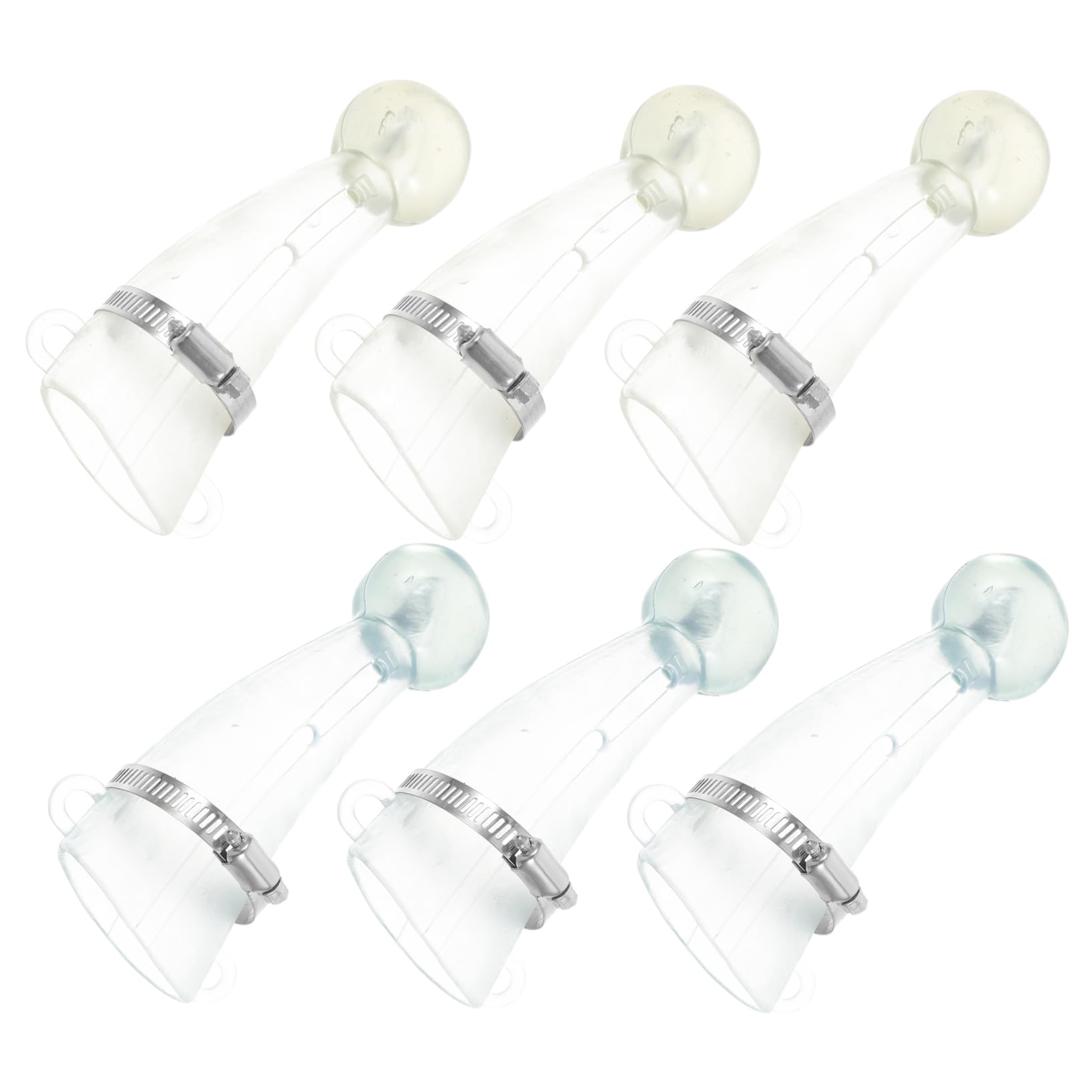 GALPADA 3 Pairs Cattle Horn Protector Silicone Horn Cover Protective Accessory for Cattle Comfortable Fit for Farm Use for Calf and Bull Random Color