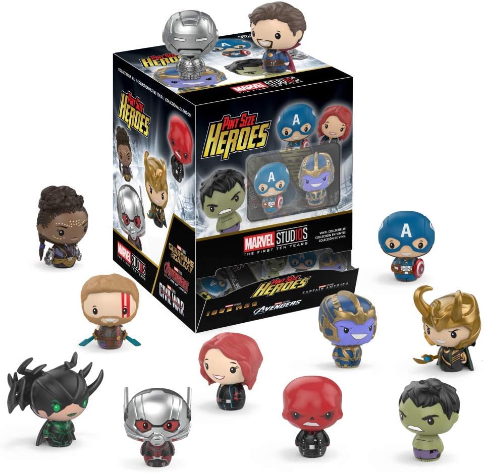 Funko Pint Size Heroes: Marvel Studios 10 - One Mystery Collectible Figure, Multicolor