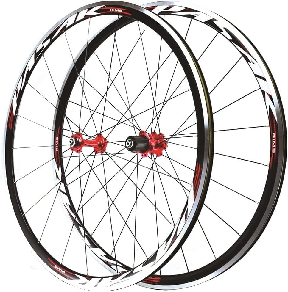 Roues de cyclisme 700c jante 30mm pour vélo de route compatible frein disque 11v 12v