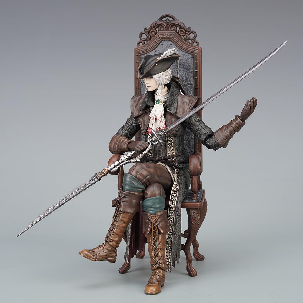 REOZIGN Bloodborne Figuren, 15 cm / 5,9 Zoll Hunter Maria Action Figur Statue Cartoon Manga Caractor Model Figur Spielzeug Sammlerstück Dekoration Geschenk