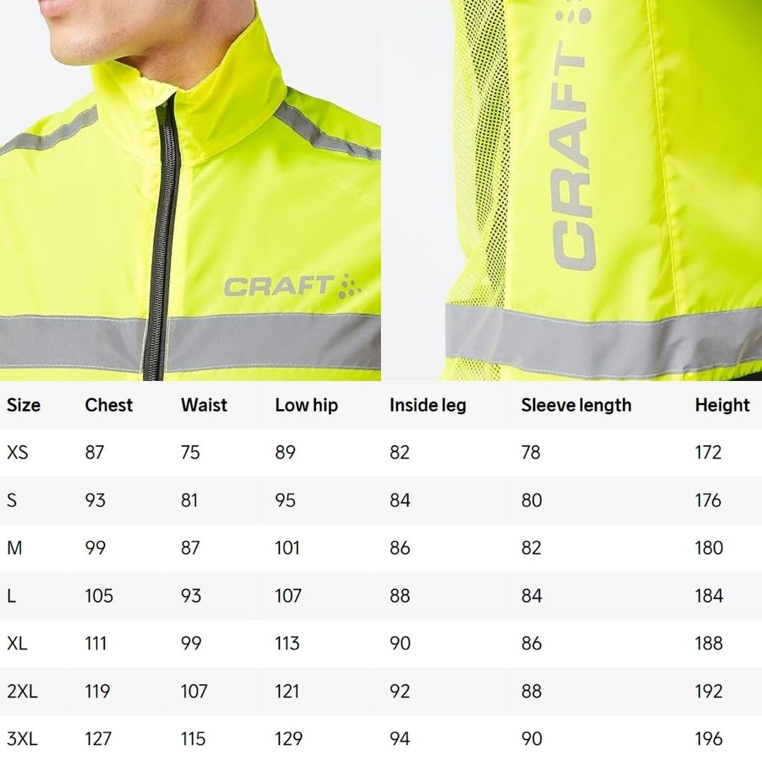Craft Windvest Visibility Vest : Amazon.nl: Kleding, schoenen