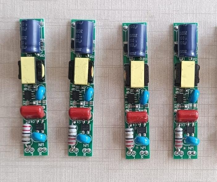 Image of LED Tubelight Repair, T5 Output : 18W-20W, 240mA - Non Isolated 4 KVA Surge Protection 60V-85V LED Tube Light Driver Common for all Tube light | BIS Approved (Pack of 4)