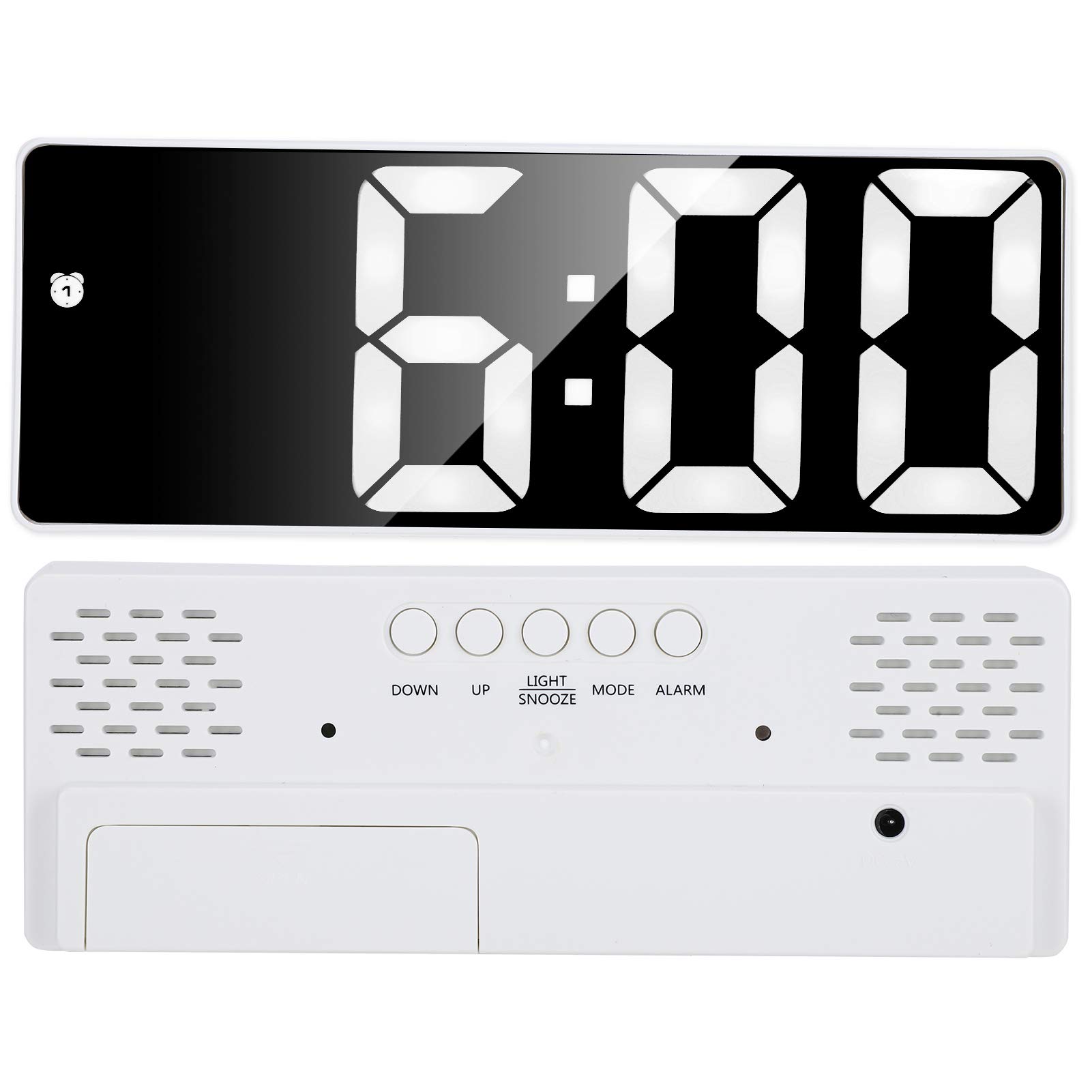 Réveil Digital Multifonction avec Projection LED - Maison-Génie Réveil Digital Multifonction avec Projection LED - Maison-Génie