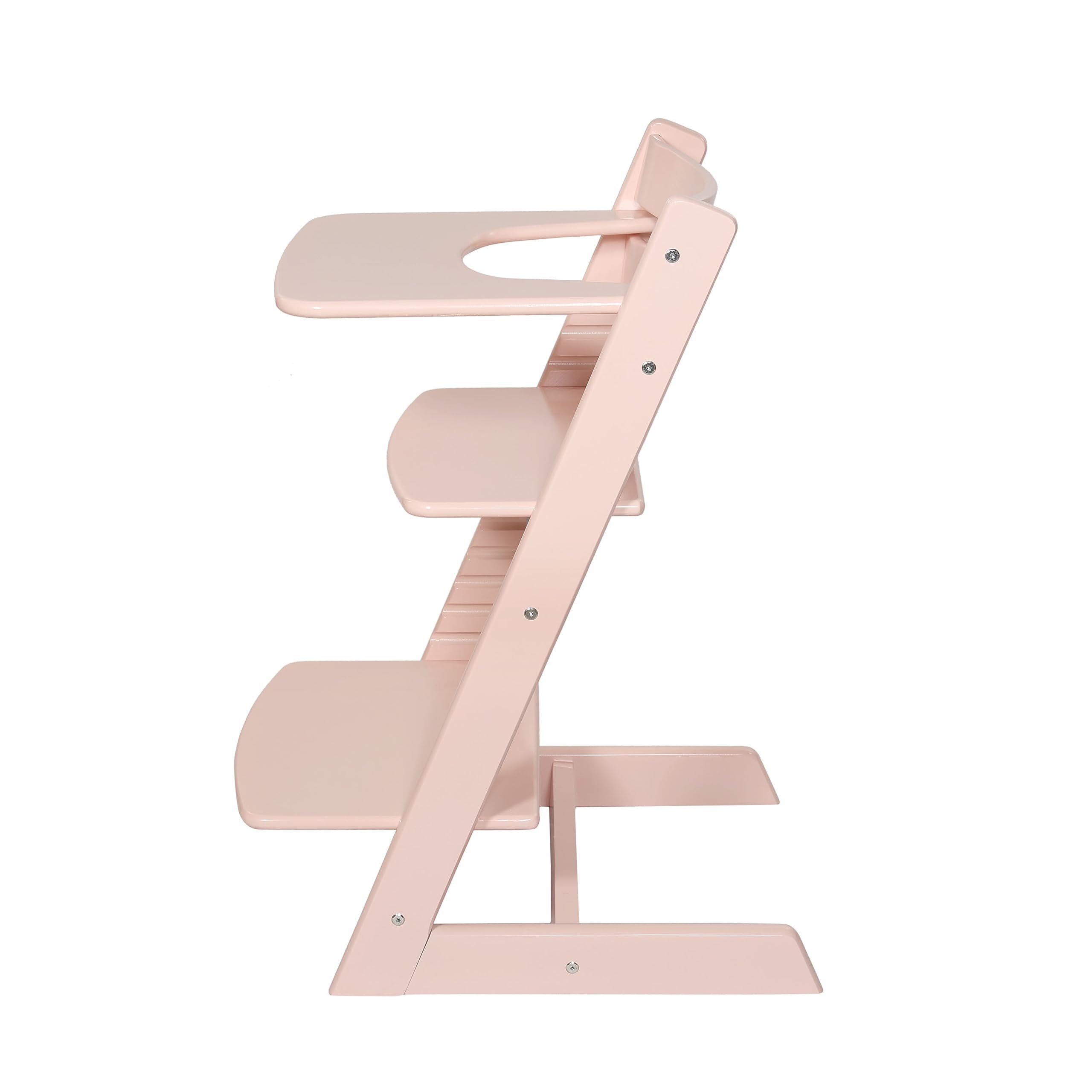 Zoe Baby High Chair for Kids | Durable Heavy-Duty Multilayer Board Chair | Sturdy & Stable Design | Ergonomic & Safe Baby Feeding & Study Chair | Pink 4