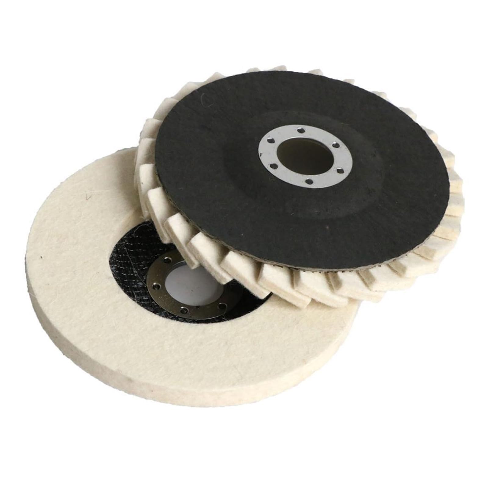 5 pollici 125mm lana lucidatura ruota lucidatura pastiglie smerigliatrice angolare feltro disco for lucidatura for metallo marmo vetro ceramica fangzi (Color : Orange, Size : 5PC_125X22MM)