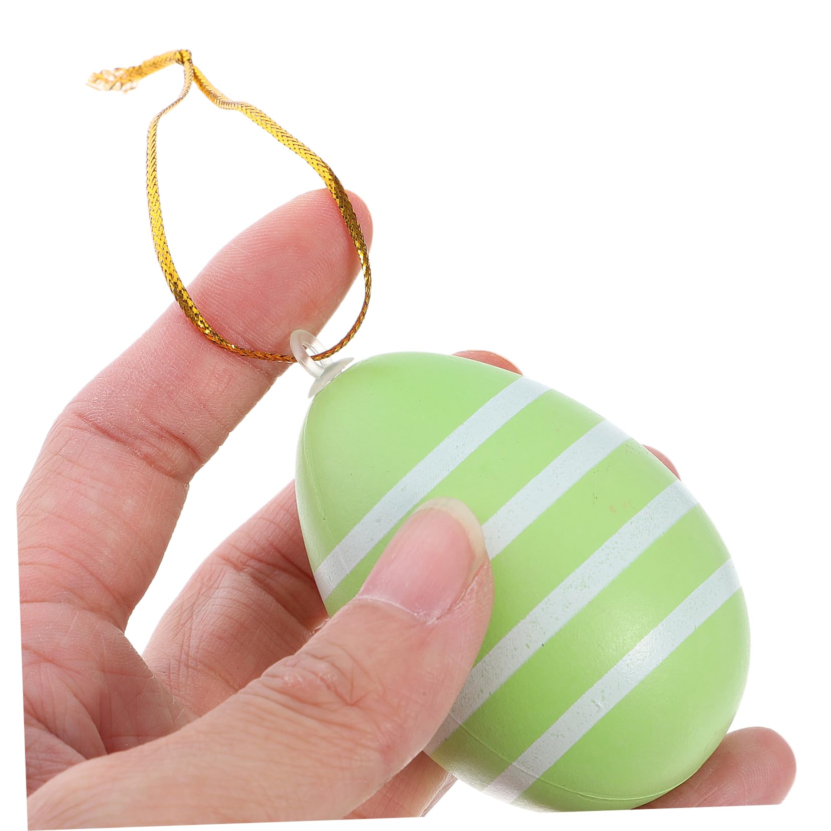 Gatuida 72stücke Teiliges Bunter Kunststoff-Ostereier Mit Aufhängeschnur Dekorative Eier Für Ostern Bastelprojekte Und Festliche Raumgestaltung Für Partys Und Osterbaum-Dekoration