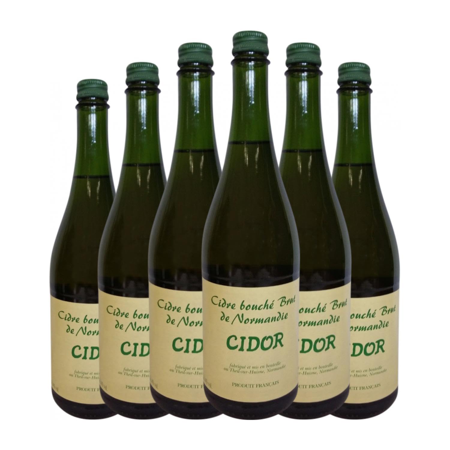 Cidre Bouché Brut 75 cl Schraubverschluss Karton 6 Flaschen