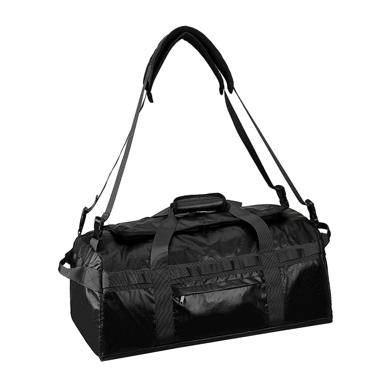 Travel Backpack Portable Shoulder Bag for Mountaineering Overnight Weekender Black-image-41