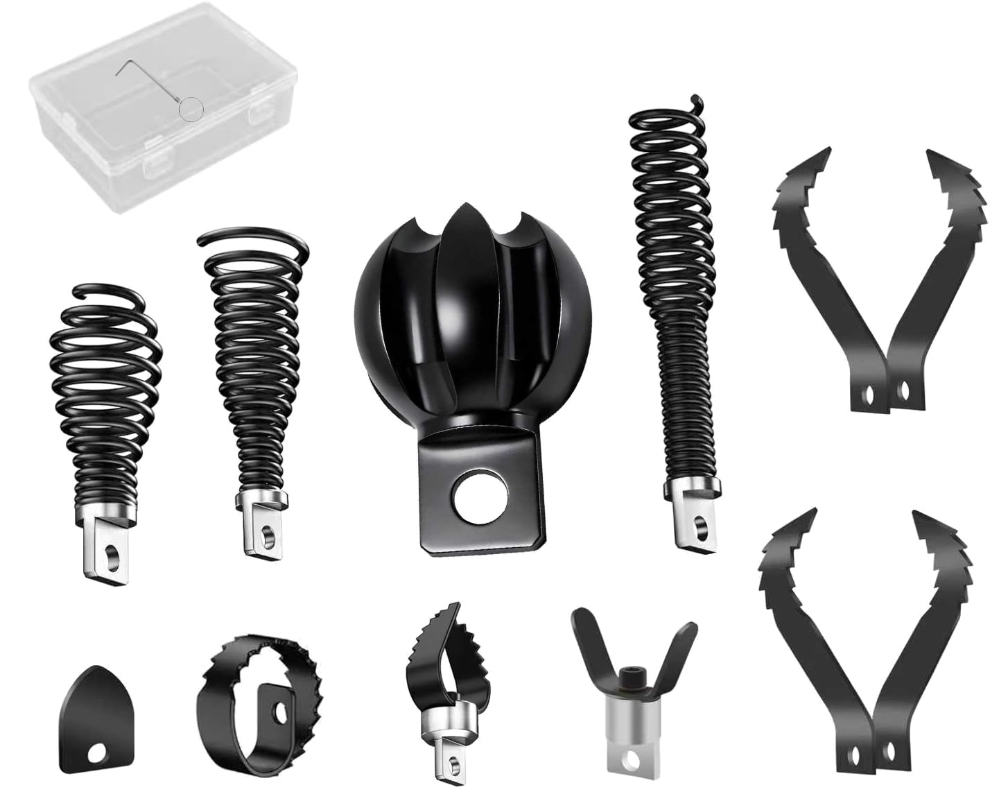 9+1 Heavy Duty Drain Snake Kit