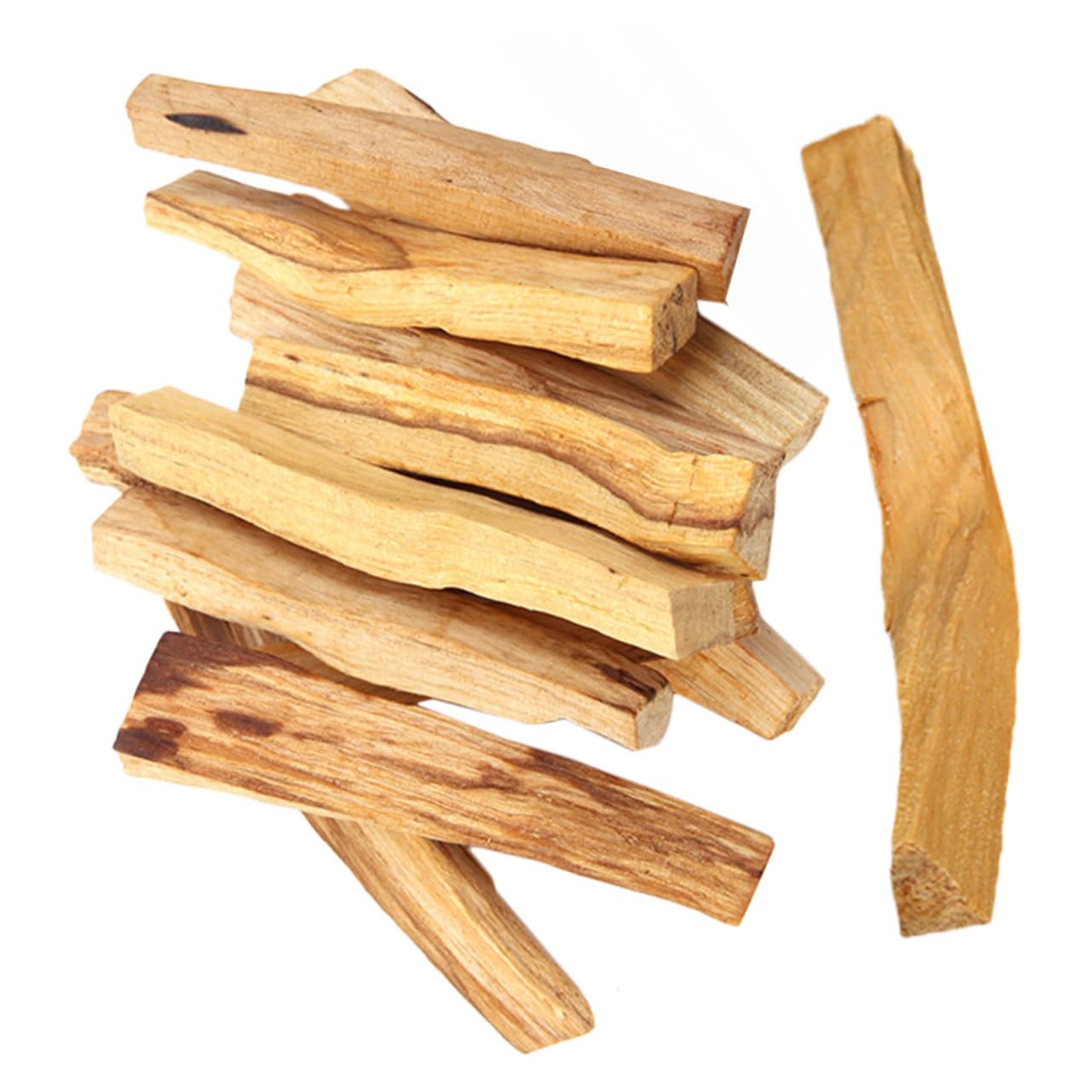 MAGICLULU 40 Piezas Listones De Madera Peruana Palitos De Sándalo Varitas De Incienso De Madera Sagrada Palitos De Fragante De Sándalo Palo De Manchas Palos De Fragancia