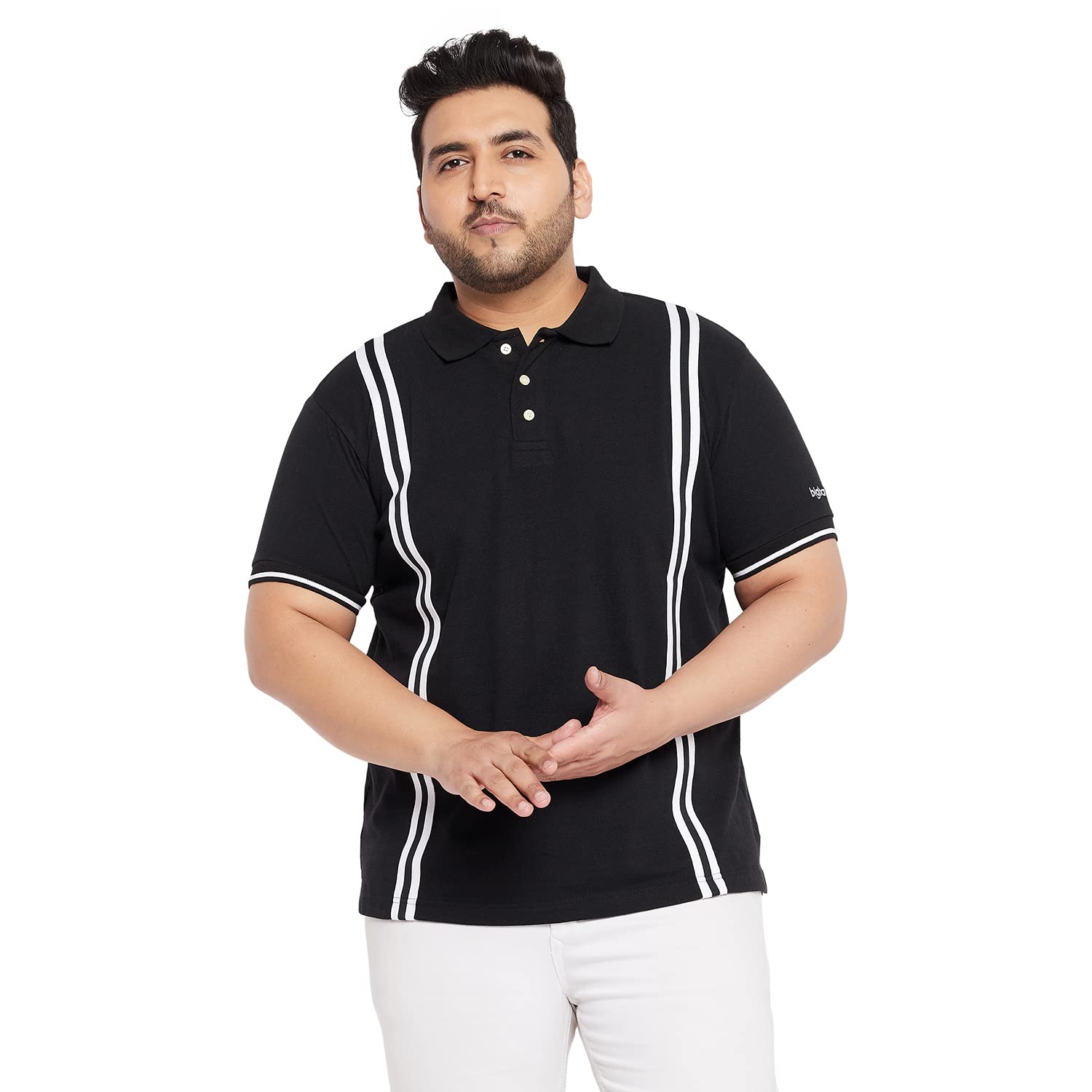 Bigbanana Big & Tall Men's Regular Fit Polo Tshirt