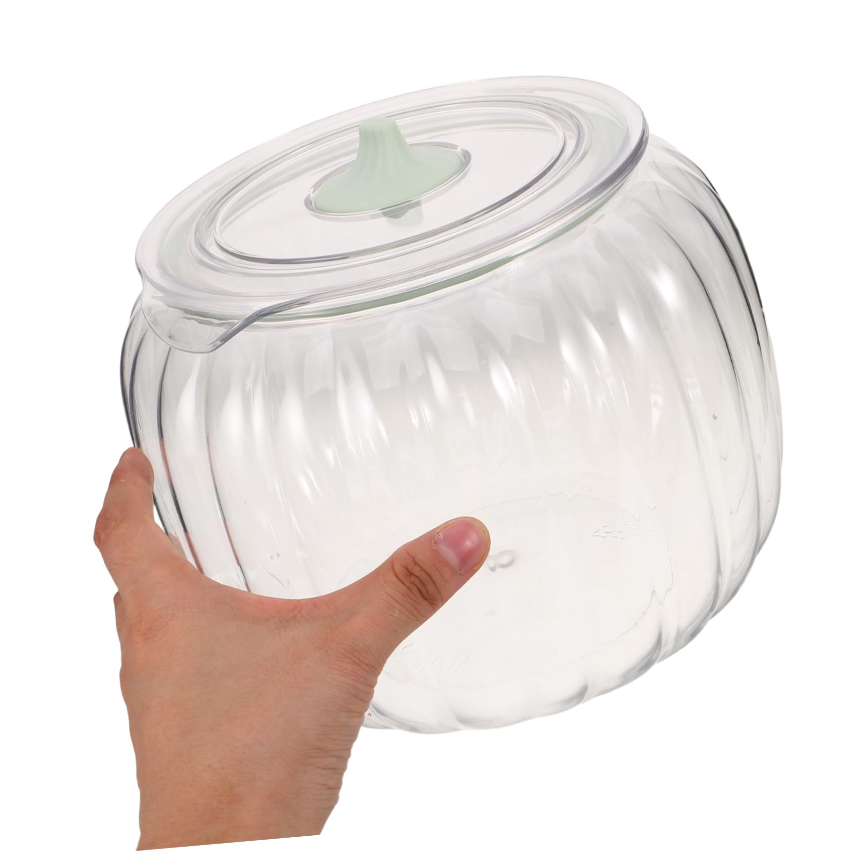 Tarro de Almacenamiento de Alimentos de Plástico con Tapa Hermética Contenedor Sellado para Granos Arroz y Cereales Organizador de Despensa para Cocina Transparente y Seguro