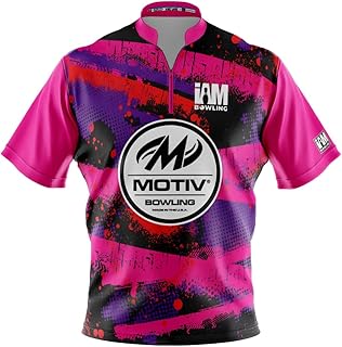Logo Infusion Dye-Sublimated Bowling Jersey (Sash Collar) - I AM Bowling Fun Design 2034-MT - Motiv (X-Large) Multicolored