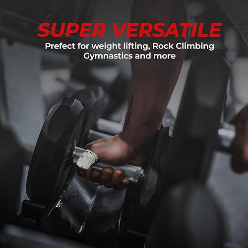 Miniatura 6 de Bear Grips Cinta de levantamiento de pesas  Cinta para pulgar, cinta atlética para muñeca, cinta para dedos  Cinta de levantamiento de pesas, cinta