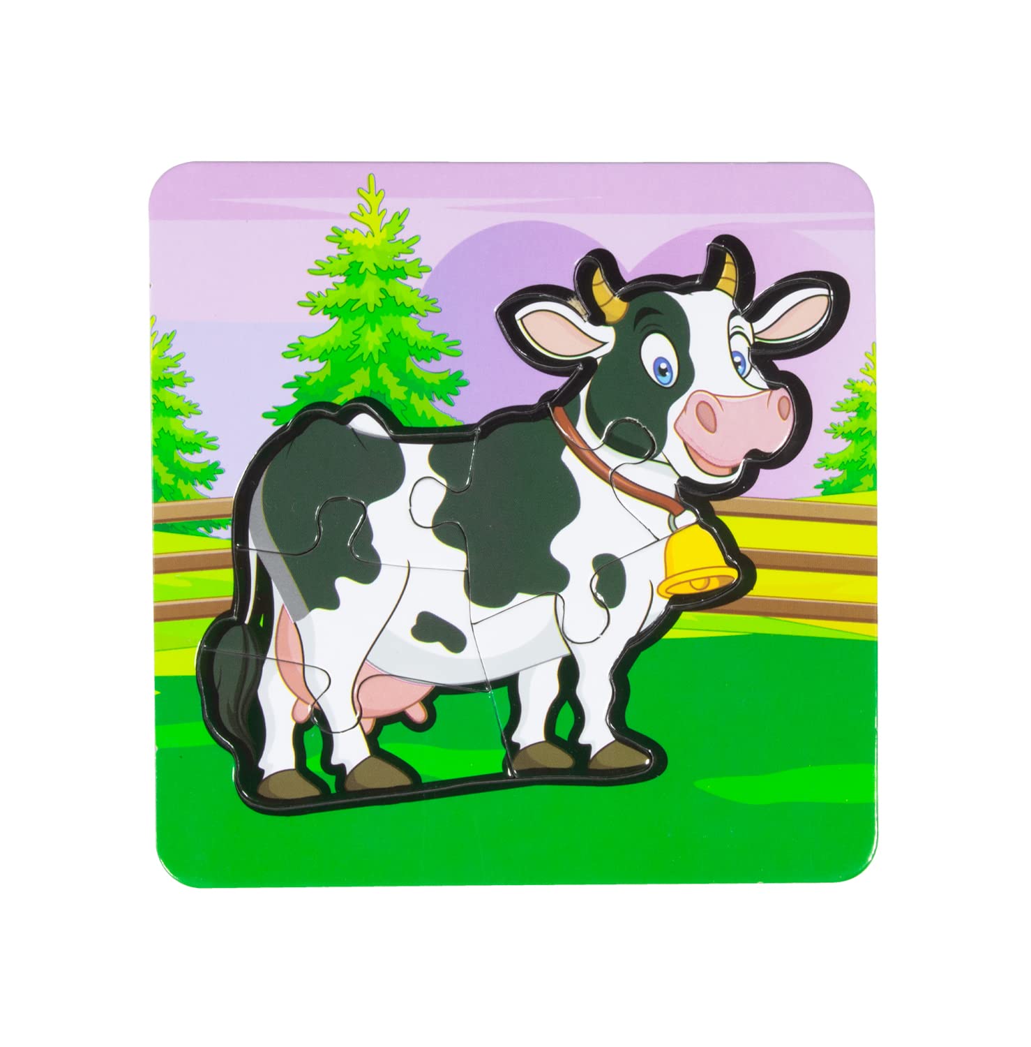 Skoodle My First Puzzle Farm Animal Jigsaw Puzzle for Kids, Learning Educational Toys for 3 Old Kids and Above 2