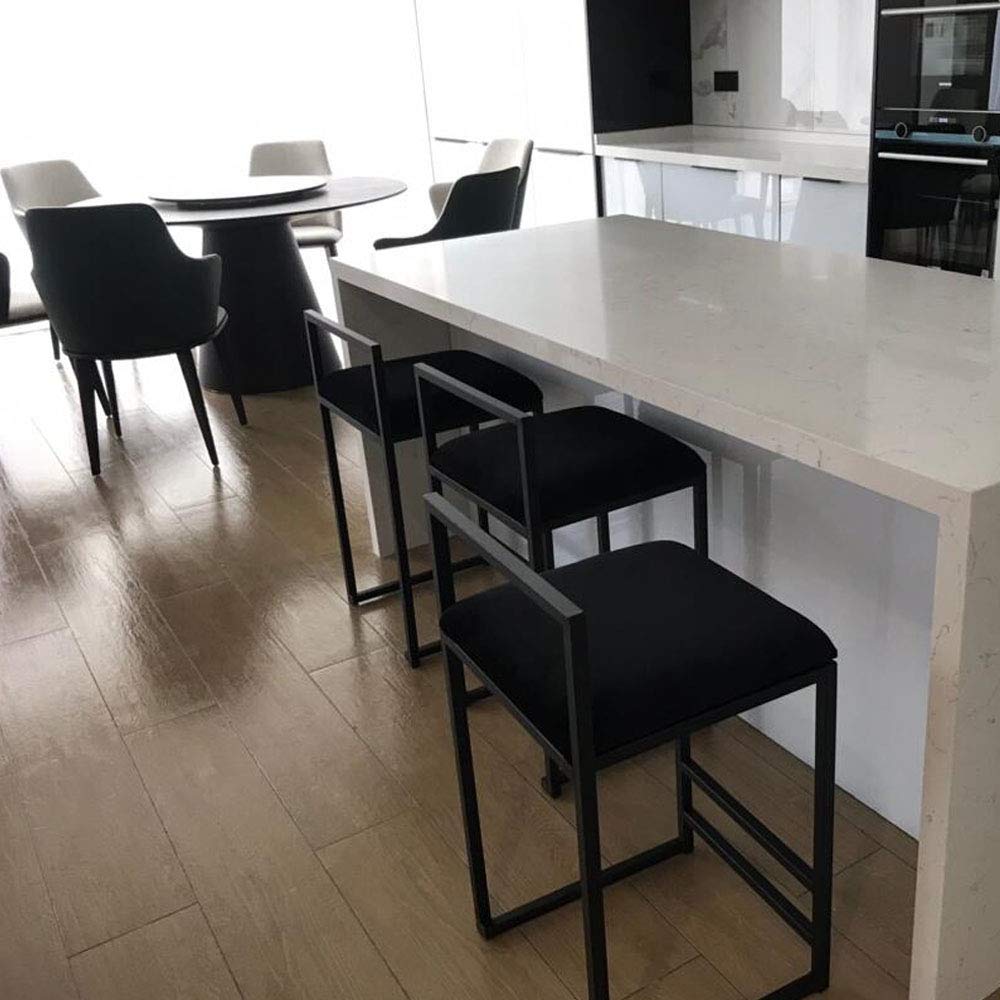 Amazon｜Gsej-バースツール モダンな黒と白のカウンター椅子バース