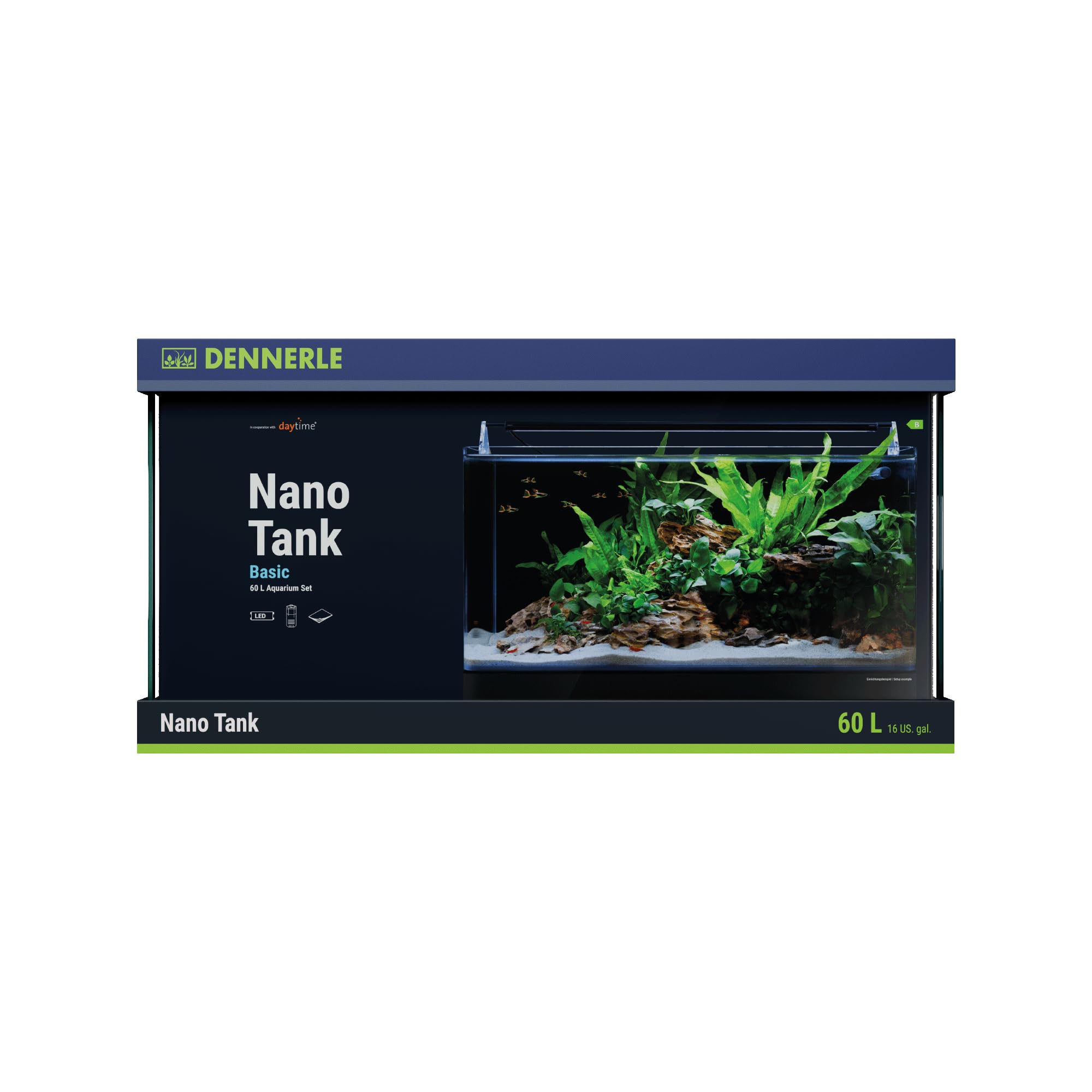 Dennerle Nano Tank Basic, 60 Liter