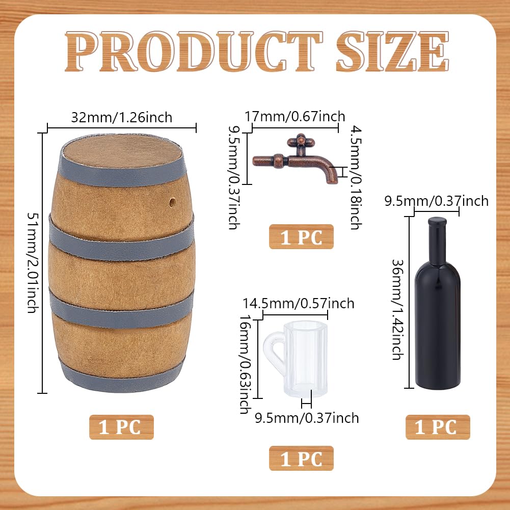 AHANDMAKER Mini House Drink Accessories - Image 2