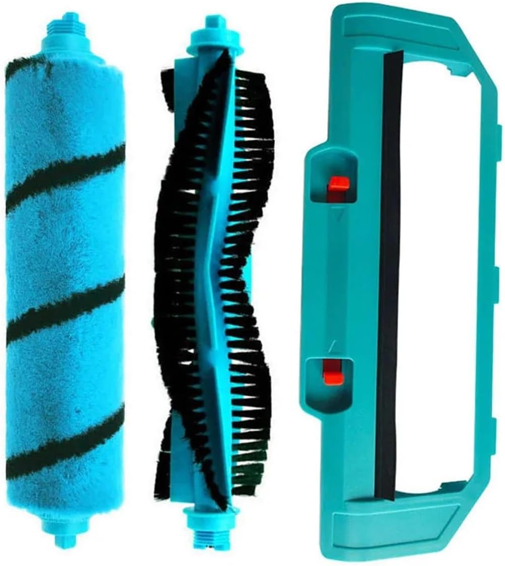 Main Brush Cover,Roller Main Brushes,Compatible for Proscenic M6 Pro,Robot Vacuum Cleaner Parts Vacuum Cleaner Parts(As Show-5)
