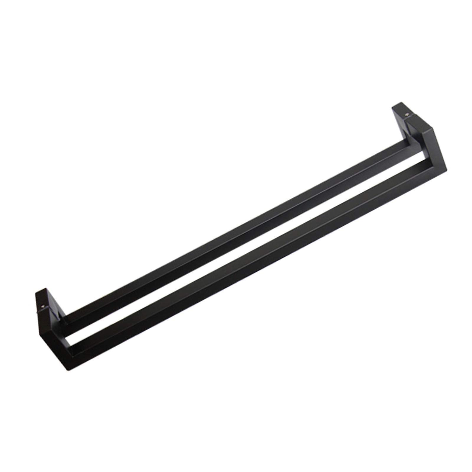Poignée de porte coulissante pour la maison garage bureau et commerces design noir