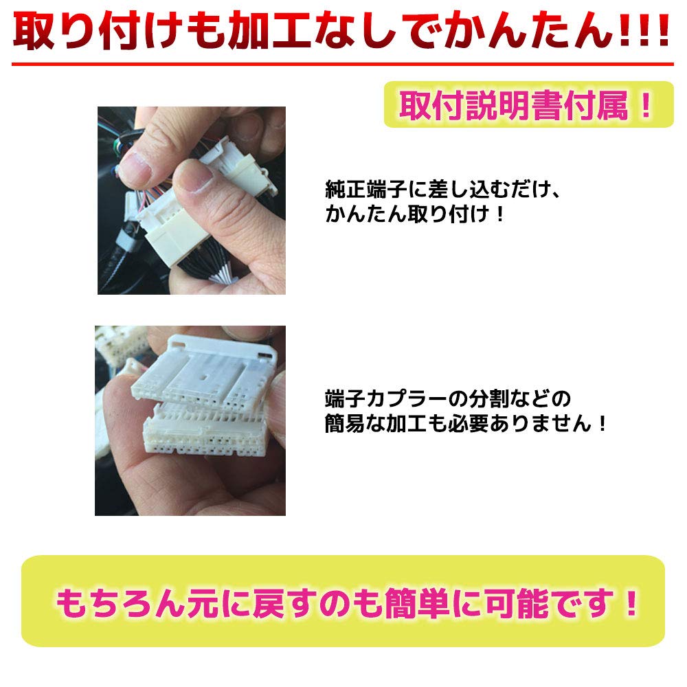 Amazon | ランドクルーザー テレビキット FJA300W VJA300W R3.8