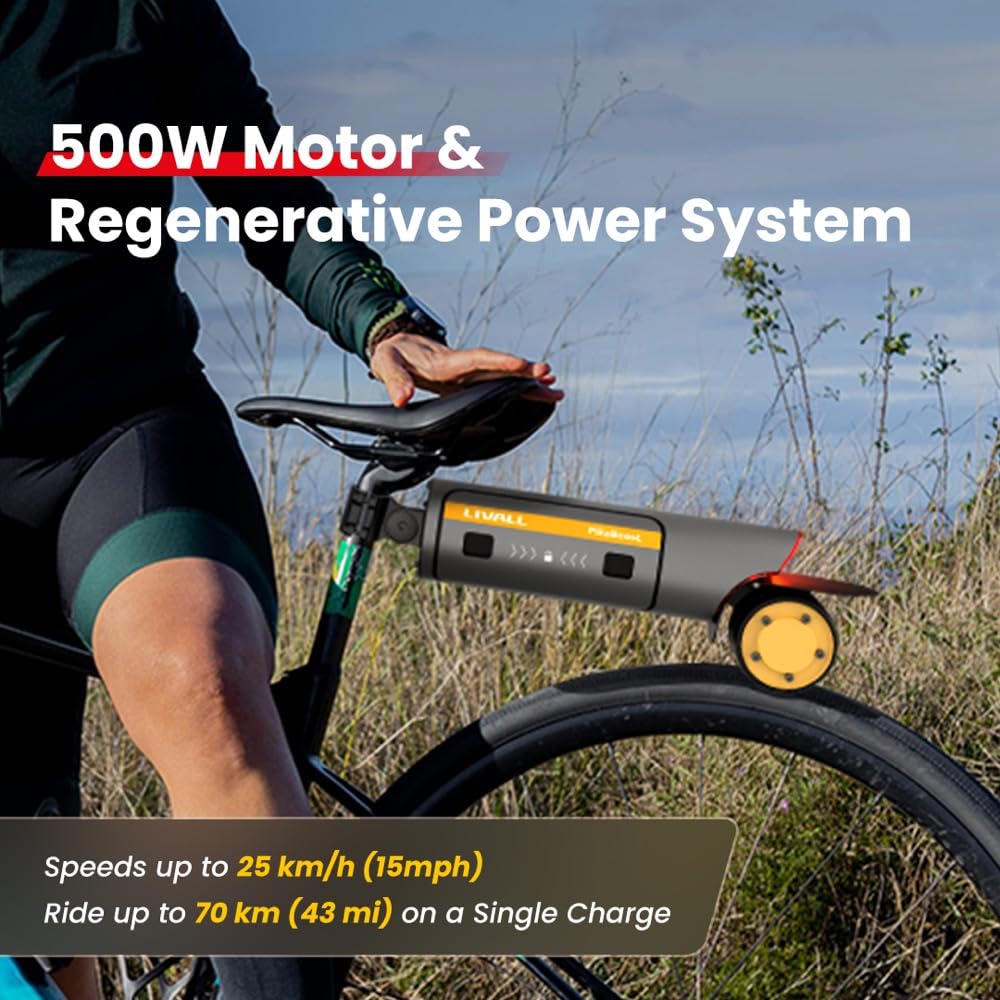 自転車本体 LIVALL PikaBoost 2 Model L4P01 LIVALL PikaBoost 2 E-Bike Rear Wheel Conversion Kit with 220Wh