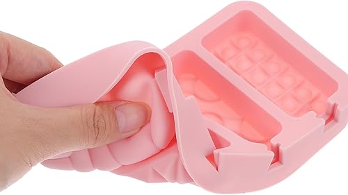 Miniatura 9 de LIFKOME 1 Set Homemade Ice Cream Mold Molde De Para Resina Cake Mold Summer Stencils Cake Puck Mold Food Molds Silicone Ice Cream Mold With Cover
