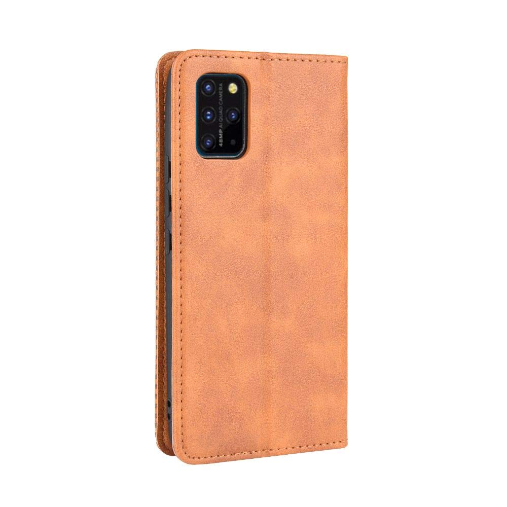HualuBro Cover A Libro Per UMIDIGI S5 Pro – Custodia Portafoglio In PU Pelle Con Slot Carte, Chiusura Magnetica E Funzione Stand (Rosso)