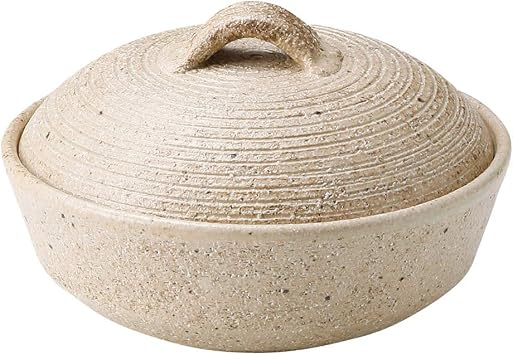 Marui Ceramics Iga Ware Hechimon Small Pot White Birch MR-3-3524 280ml