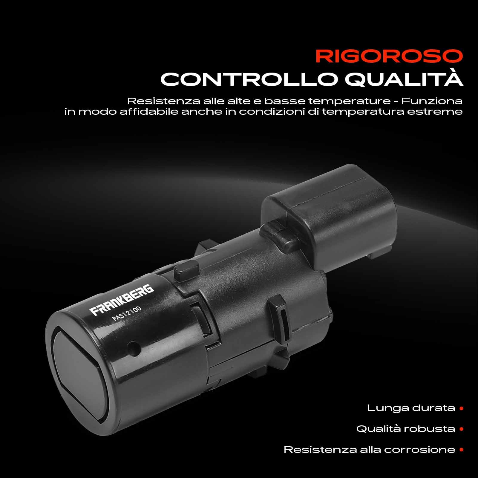 Frankberg 2 sensori di parcheggio anteriori e posteriori YDB000121 | Compatibile con: R.a.n.g.e R.o.v.e.r III L322